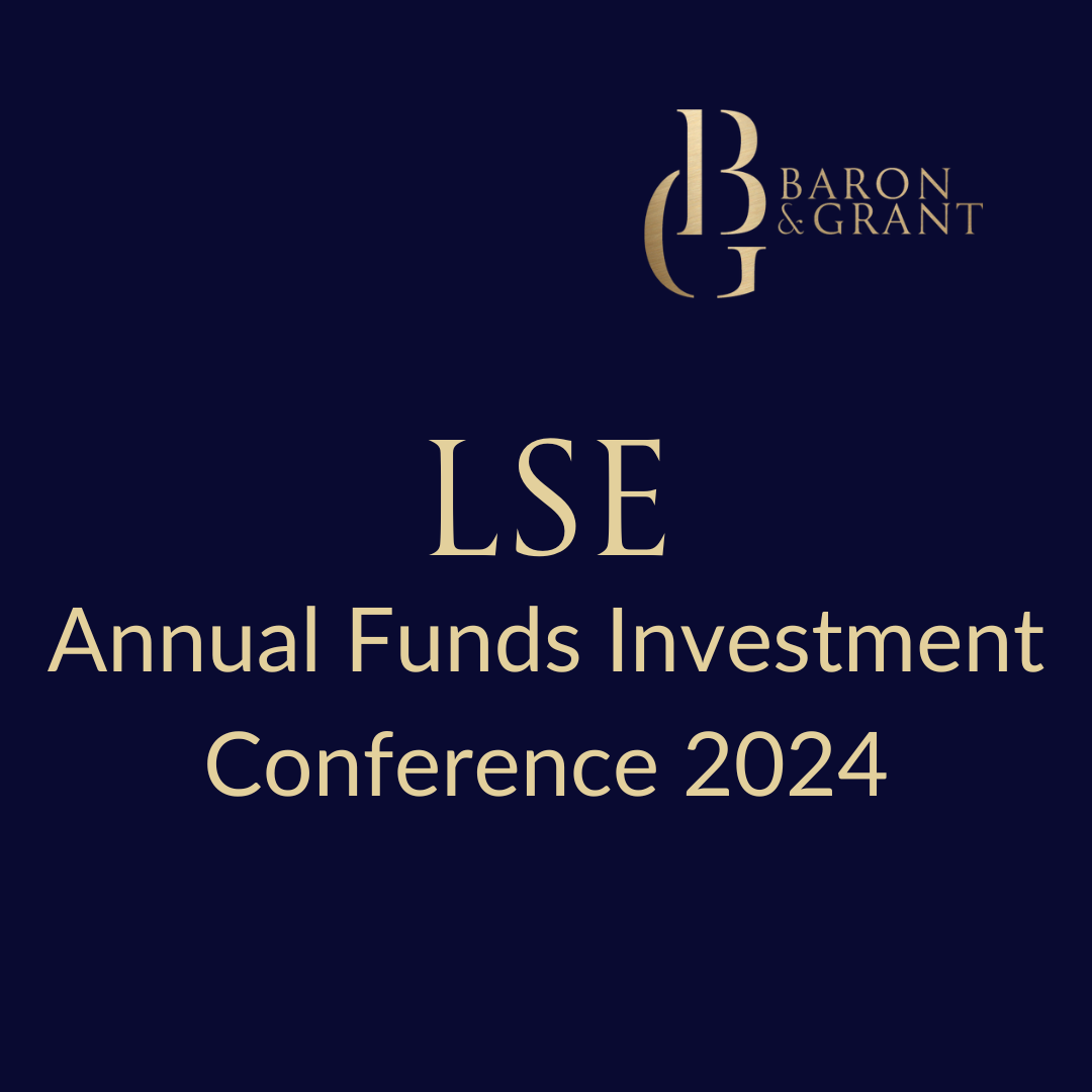 London Stock Exchange Annual Funds Investment Conference 2024 Baron